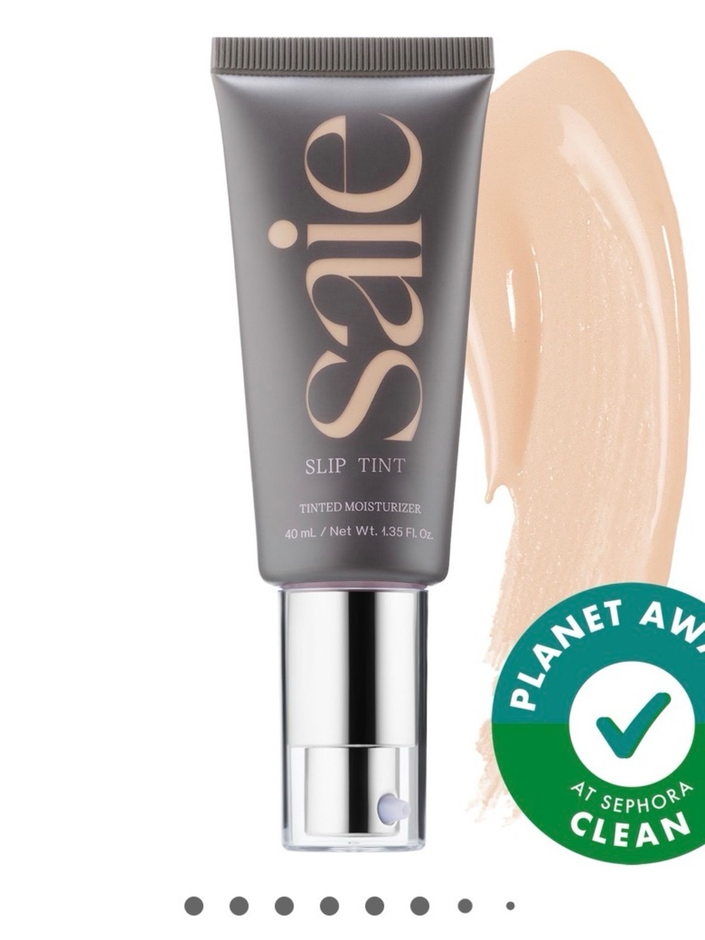 Saie Slip Tint - Lightweight Tinted Moisturizer with Hyaluronic Acid